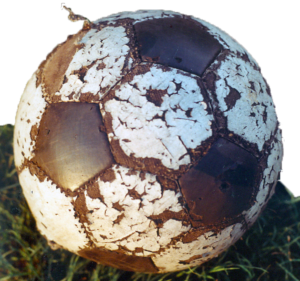 (1996) Musole, Kalabo, Zambia, voetbal 2 jaar