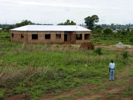 (2005) Musole, Solwesi, Zambia; villa in aanbouw